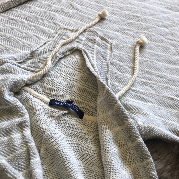 Lightweight linen bonfire hoodie - Picture 4 of 4